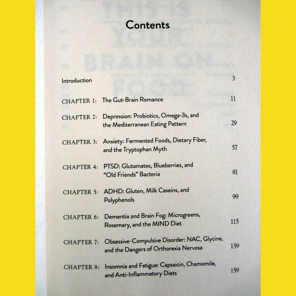 Book - This is Your Brain on Food ... Fight Depression, Anxiety ... and More - Picture 3 of 15